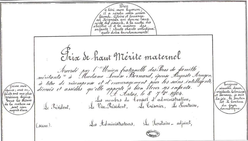 Prix du Haut Mérite maternel