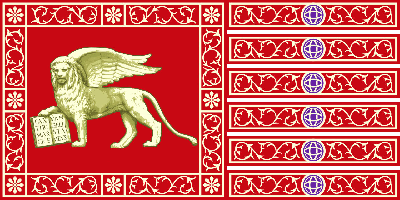 drapeau de paix de la République de Venise