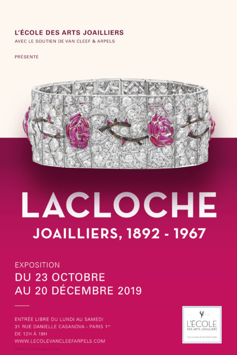 affiche Lacloche Joaillier, Ecole des arts Joailliers