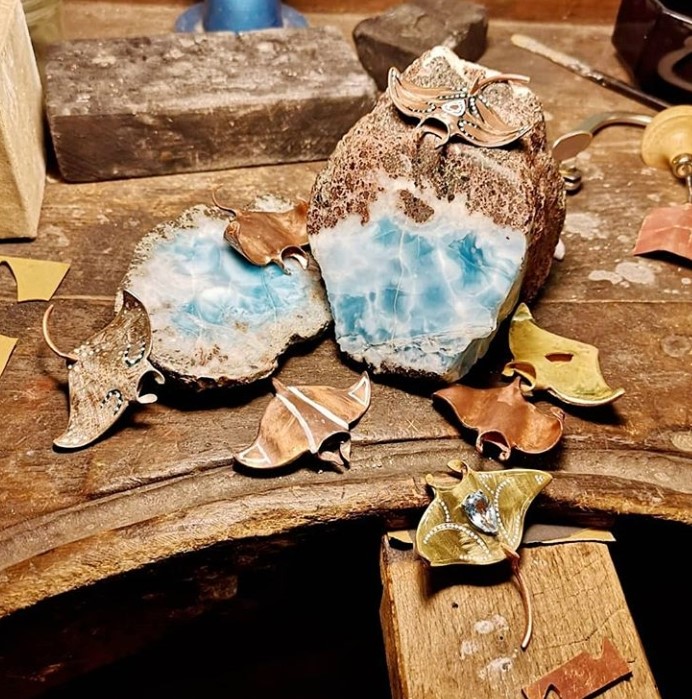 broche raie matra savoir-faire joaillier Bijorhca 2020