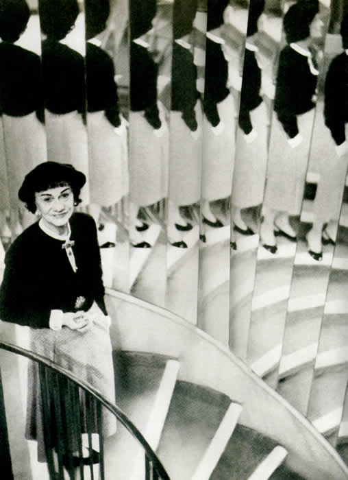 Gabrielle Chanel en 1954