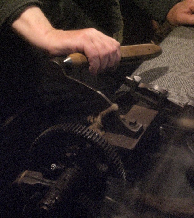 tissage du tweed