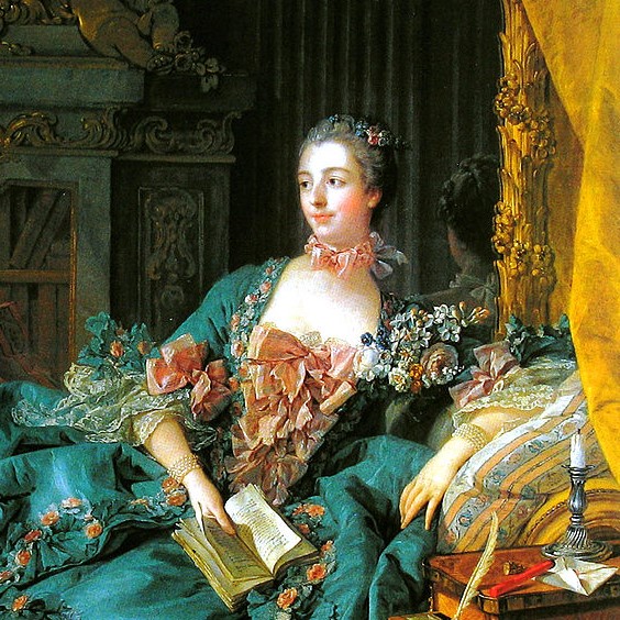 Madame de Pompadour par François Boucher