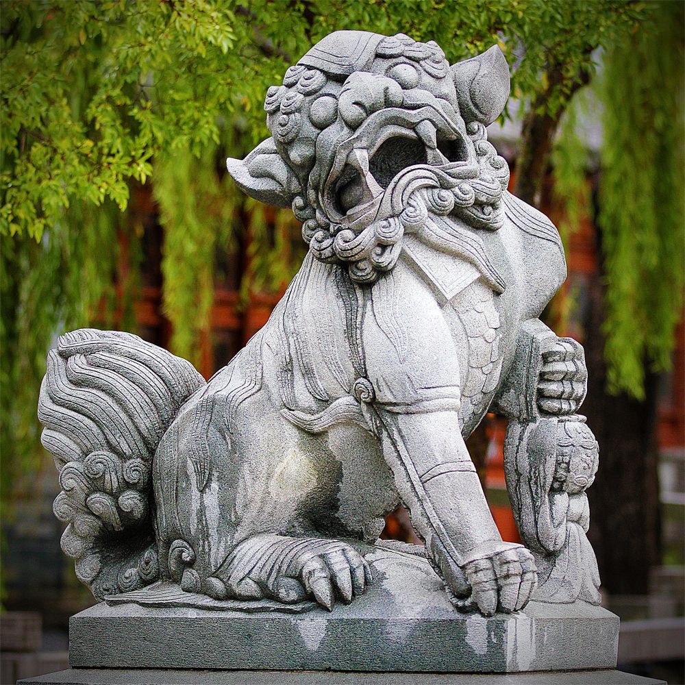 lions-shishi-fu dog - il était une fois le bijou